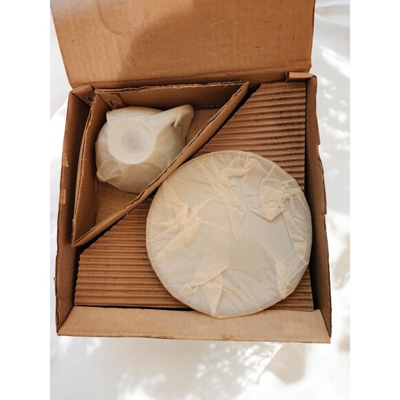 16 Piece Vintage 1950s Royalton China 4-Pc Place Setting–Island Gold, New in Box - Picture 4 of 4